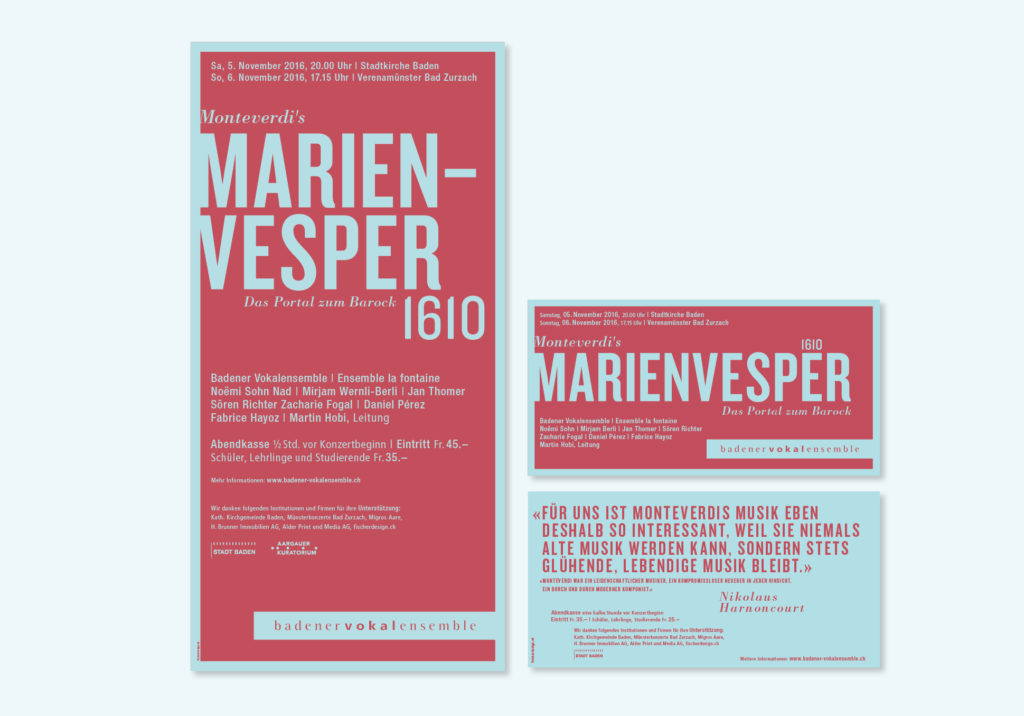 Plakate und Flyer